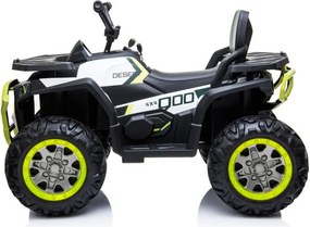 LEAN CARS Elektrická štvorkolka XMX607 LED biela