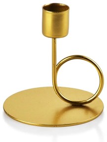 Svietnik Cedric II 9 cm zlatý