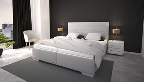 Posteľ Windy 180x200 cm, svetlo šedá tkanina