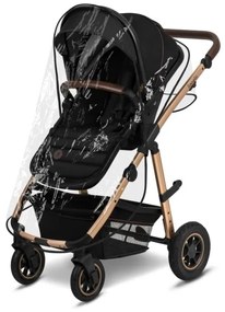 Lionelo - Kombinovaný kočík 2v1 AMBER Black Onyx