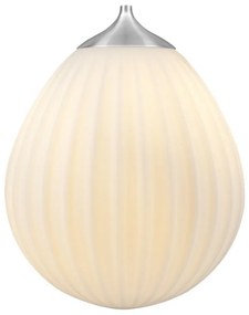 Tienidlo v bielo-striebornej farbe ø 27 cm Around the World Medium – UMAGE