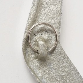 Kovová dekorácia na stenu Mewa 14x35 cm