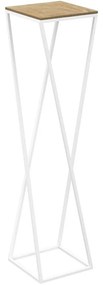 Luminex Stojan na kvety 100x24 cm biela 804