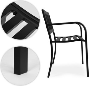 MultiGarden Záhradná lavička s ažurovým operadlom 120x50 cm MultiGarden