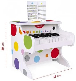 Janod - Elektronické klávesy CONFETTI na 4xAA batérie