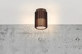 NORDLUX Vonkajšie stropné svietidlo na terasu ALUDRA, 1xE27, 15W, mosadz