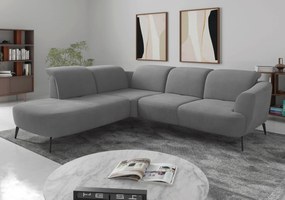 XXXLutz ROHOVÁ SEDAČKA, textil, sivá Sit & More - Sedačky - 00014401852G