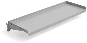 Polica na náradie, 900x300 mm, šedá