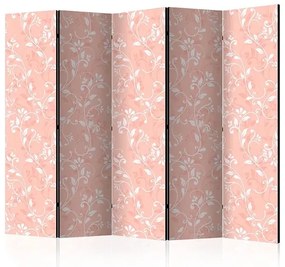 Paraván - Coral Arabesque II [Room Dividers] Veľkosť: 225x172, Verzia: Jednostranný