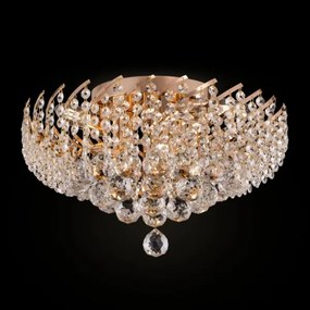 Maytoni DIA120-06-G - Stropné svietidlo KAROLINA 6xE14/40W/230V