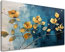 Nadčasová elegancia na plátne Abstraktné kvety v modernom svete