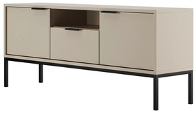TV komoda 135 AUSTIN kašmír/ čierna