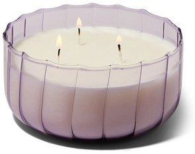 Paddywax Vonná sviečka Ripple Glass Salted Iris 340 g