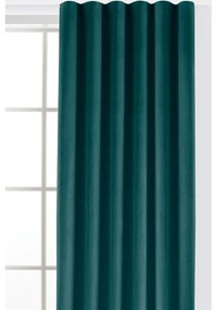 Zamatový dimout záves v petrolejovej farbe 200x300 cm Velto – Filumi