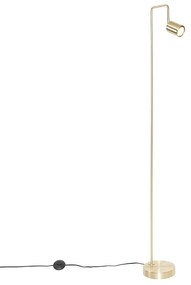 Moderná stojaca lampa mosadz nastaviteľná - Java