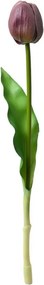 Umelá kvetina fialový tulipán Tulip Purple - 4*4*32 cm