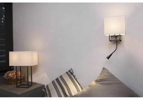 FARO 29983 - LED Nástenné svietidlo VESPER 1xE14/20W/230V + LED/1W