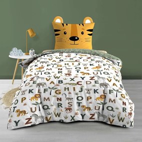 Bavlnené detské obliečky na jednolôžko 140x200 cm Tigry – douceur d'intérieur