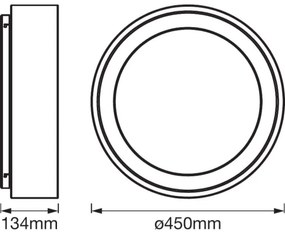Ledvance - LED Stmievateľné stropné svietidlo SMART+ CYLINDER LED/24W/230V Wi-Fi