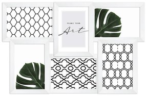 Fotorám 194 plexi/biely