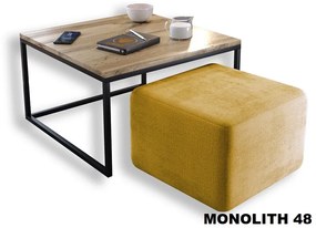 KONFERENČNÝ STOLÍK BELLA DUB WOTAN + TABURET ZAMAT