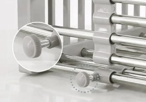 Teleskopický odkvapkávač 322101A sivý