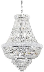 Ideal Lux - Krištáľový luster na reťazi DUBAI 24xE14/28W/230V pr. 80 cm chróm