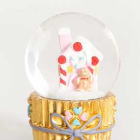 Vianočná dekorácia RONIE snehová guľa 755163