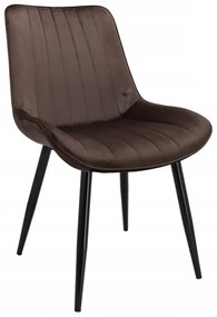 Jedálenská stolička VIVA - hnedá