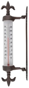 Liatinový vonkajší teplomer na okno Esschert Design Antique