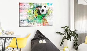 Obraz - Colourful Sport (Football) Veľkosť: 30x20, Verzia: Premium Print