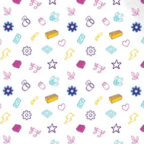 Bavlnené posteľné obliečky LEGO Friends - motív Good Vibes - 100% bavlna - 70 x 90 cm + 140 x 200 cm