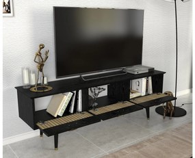TV stolík/skrinka Boleo TV (čierna). Vlastná spoľahlivá doprava až k Vám domov. 1108183