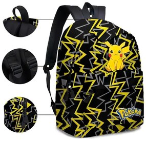 Bagito Detský batoh Pokémon Pikachu s peračníkom