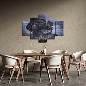 Obraz - Sopečná erupcia (150x105 cm)