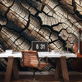 Tapeta prírodná textúra dreva