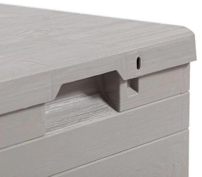 WOODYS záhradný plastový úložný box 90 L, svetlo šedá