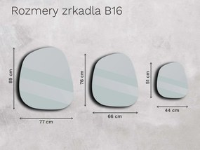 Zrkadlo Base B16 44×51