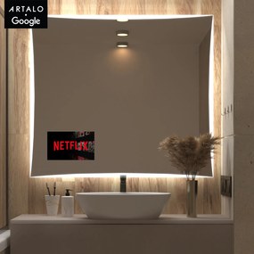 SMART Zrkadlo do kúpeľne s LED osvetlením M5 + SmartScreen with Google TV