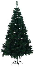 Vianočný stromček s kovovým stojanom, 160 cm, CHRISTMAS TYP 10