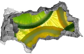 Nálepka diera na stenu Vápno a citrónom nd-b-81010621