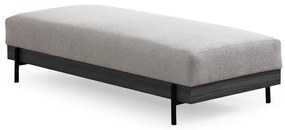 Stolička Eti Black Pouffe Grey