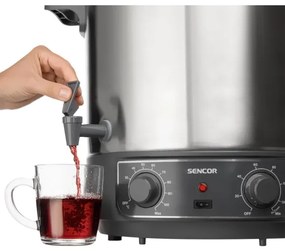 Sencor - Zavárací hrniec 27 l 1800W/230V nerez/šedá