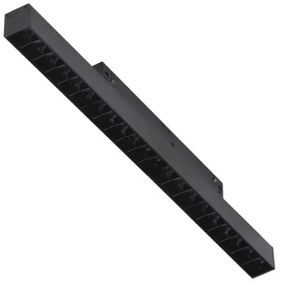 LED svietidlo do lišty Alfa Kira Track Magnetic 24W 3000K čierne
