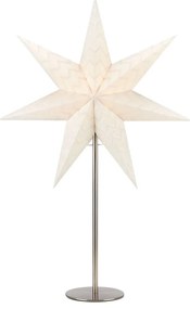 ADMIRA Svetelná dekorácia hviezda, 65 × 45 cm, krémová