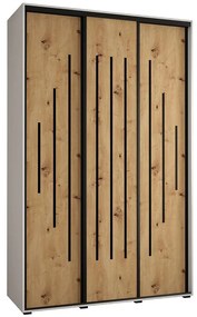 Skriňa 45 Canaris 12 170 biela/artisan/čierna