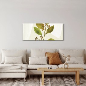 Obraz - Akvarelová vetvička N⁰1 (120x50 cm)