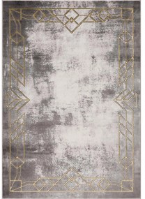 Dekorstudio Moderný koberec NOA - vzor 9337 zlatý Rozmer koberca: 80x300cm