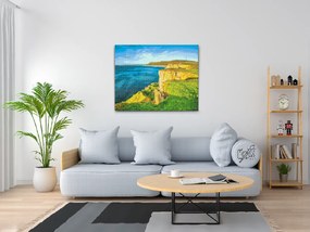 Gario Diamantové maľovanie Wales, Veľká Británia Rozmery: 50 x 40 cm, Rámovanie: Iba zrolované plátno, Diamanty: Štvorcové