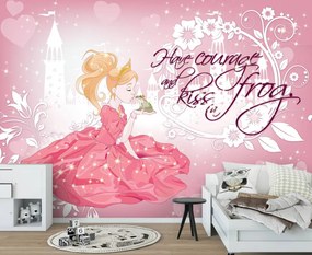 Fototapeta - Princezné a žaba (254x184 cm)